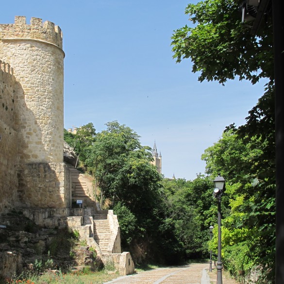 Arquitecto técnico Segovia, restauración del cubo 23 de la muralla de Segovia